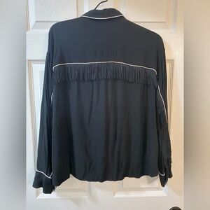 Levi’s Dolman Sleeve Fringe Shirt